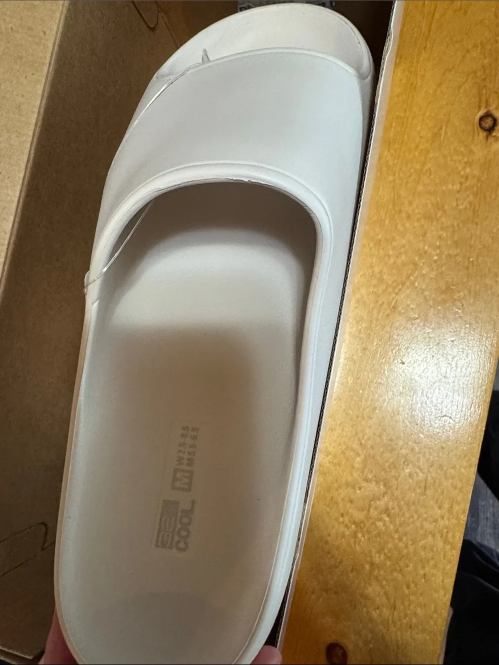 Unisex Cushion Slide - White 32